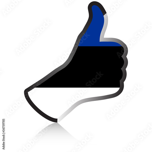 estonian hand giving ok