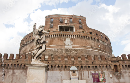 Castle of St. Angelo in Rome, Italy