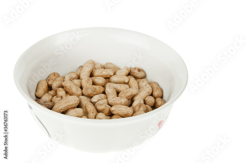 Peanut in bowl