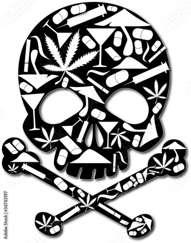 Drug skull