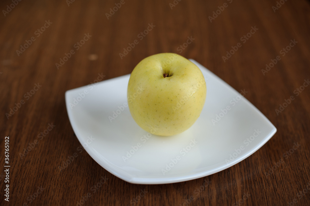 A healthy apple