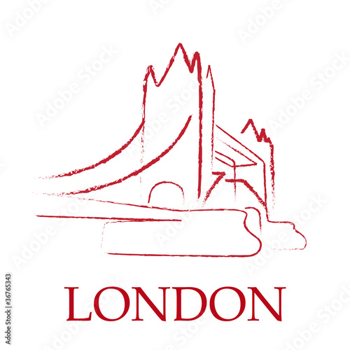Drawing Logo London # Vector