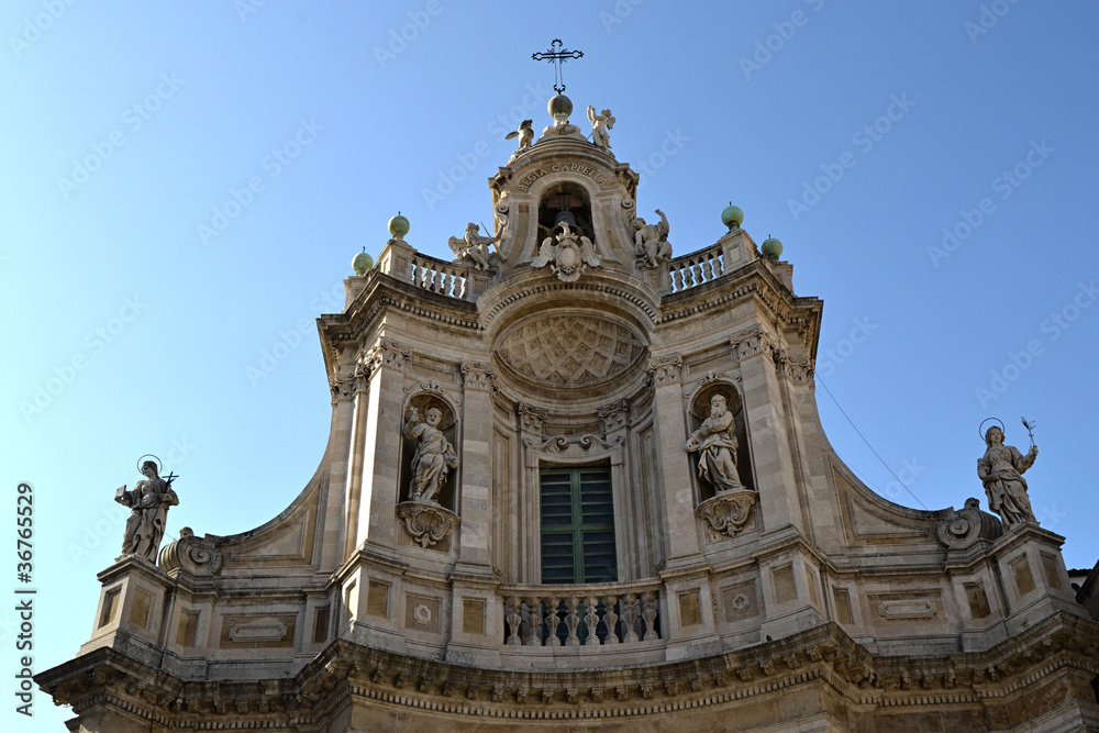 Church Baroque Catania