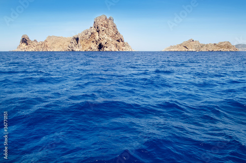 Ibiza Es Vedra an Vedranell islands