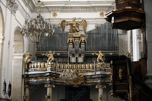 Cracow -St. Peter's and St. Paul's Church, baroque organs photo