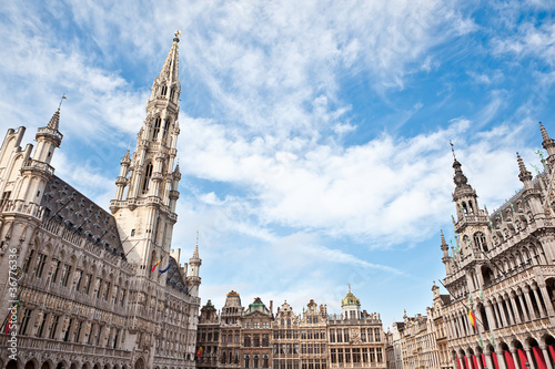 Grand Place in Brussels Belgium photo