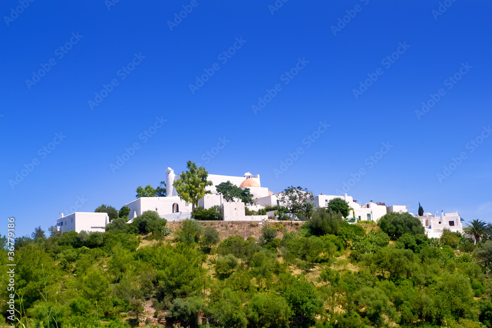 Ibiza Santa Eulalia del Rio hill houses
