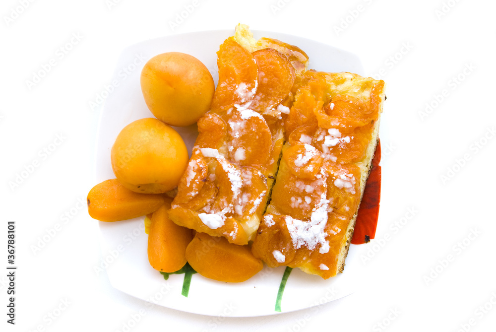 пирог с абрикосами пирог с абрикосами