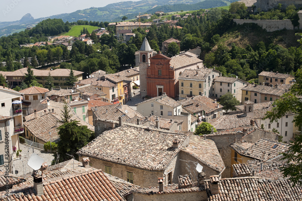 Pennabilli, Montefeltro (Urbino, Marches, Italy)