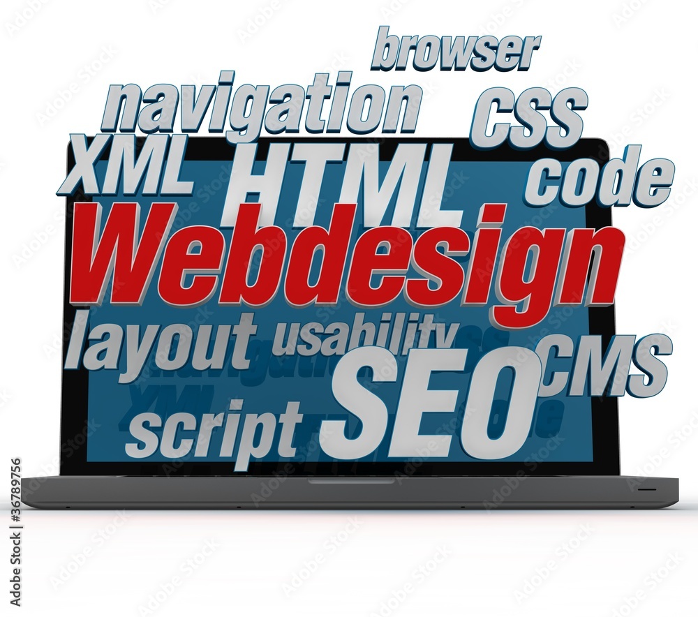 Fototapeta premium webdesign