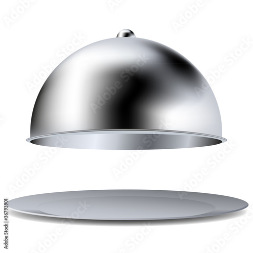 Vector tray isolated on white. Best choice