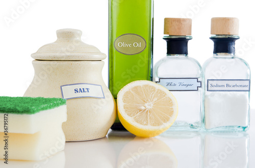 Fotografie Natural Non-Toxic Cleaning Products