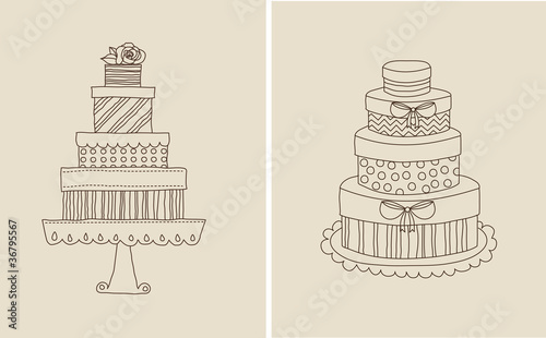 Cake and giflts