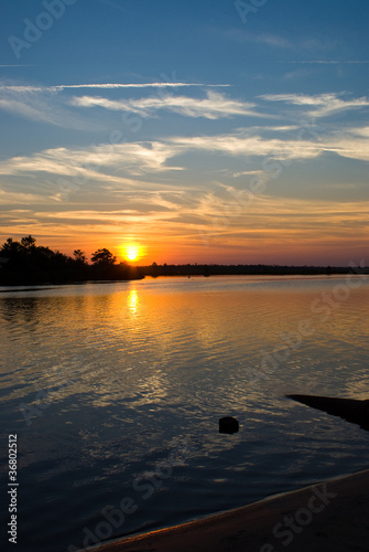 Pungo Sunset photo