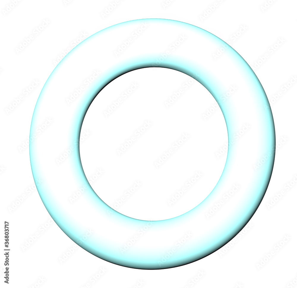 Mint colored frame round Mint colored frame round