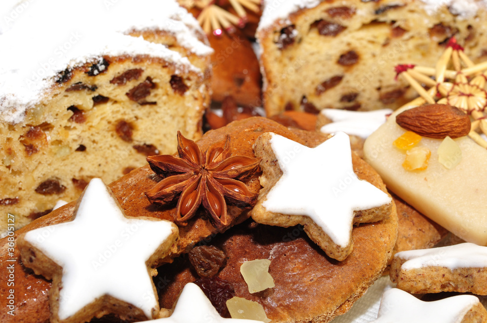 Lebkuchen, Zimtsterne Lebkuchen, Zimtsterne