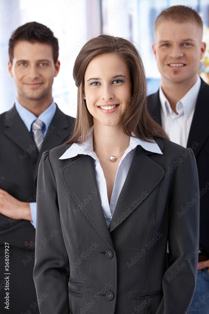 Official business team portrait Official business team portrait
