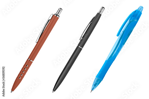 Three pens