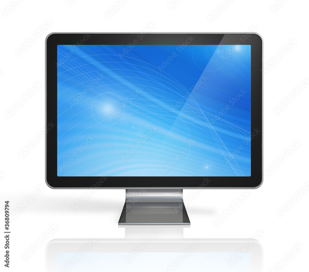 3D computer, television screen 3D computer, television screen