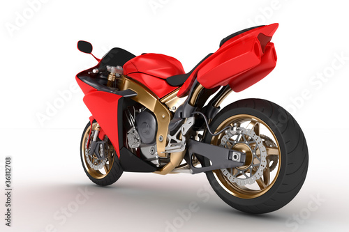 Red Concept superbike