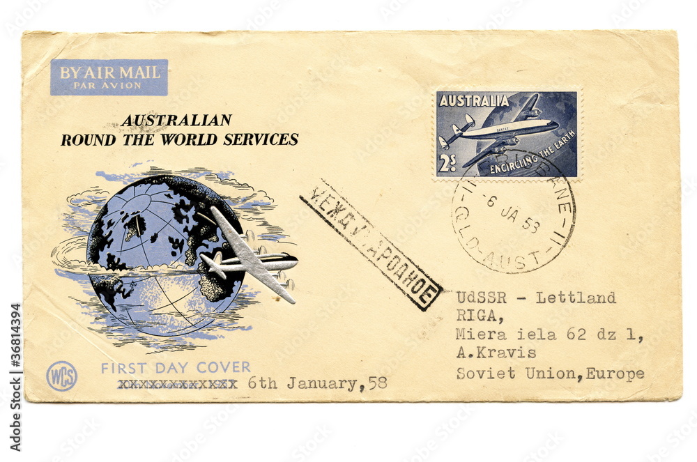Vintage envelope 