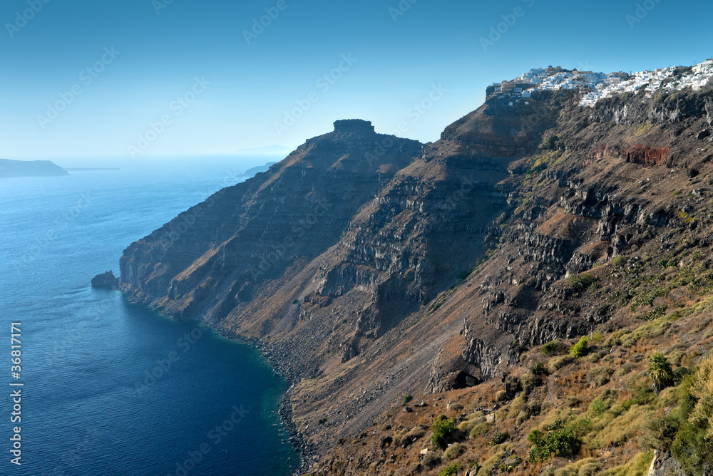 Fototapeta premium Santorin