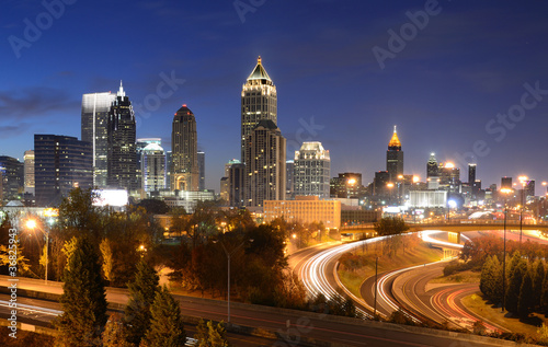 atlanta georgia cityscape