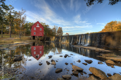 Mill on a Dam photo
