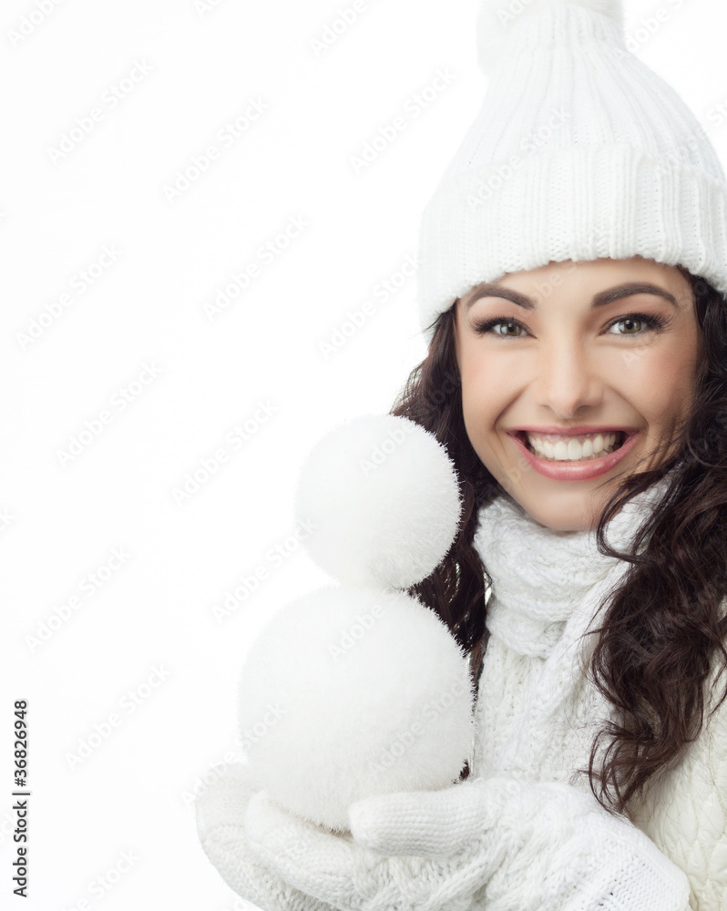 woman winter