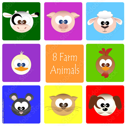 animali della fattoria