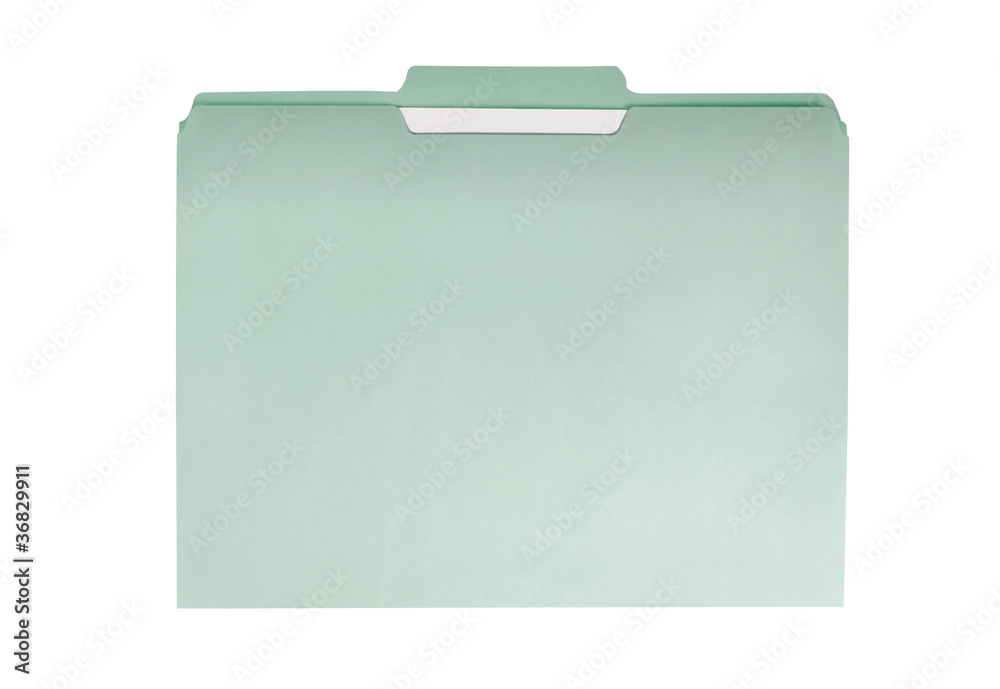 Green File Folder