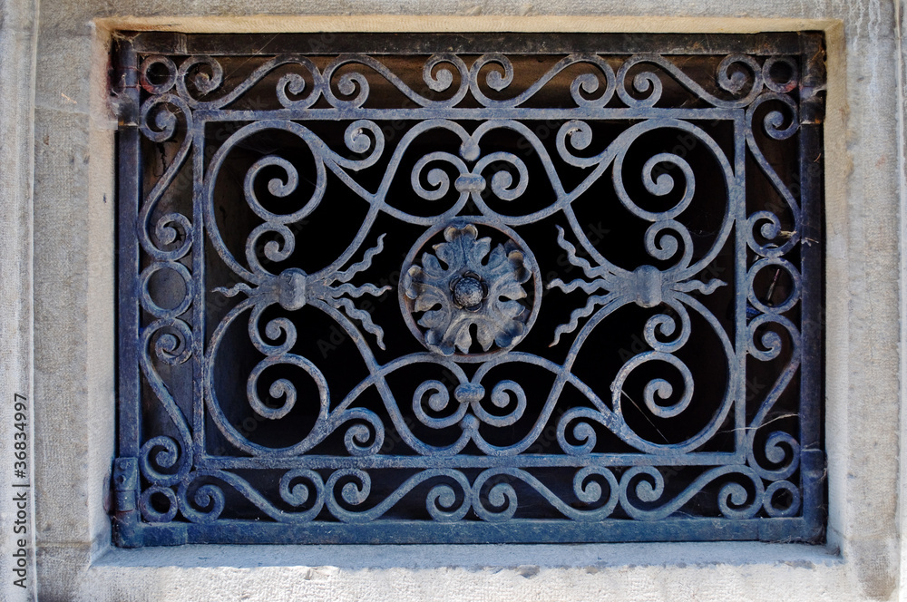 architectural detail of the royal palace in Livadia