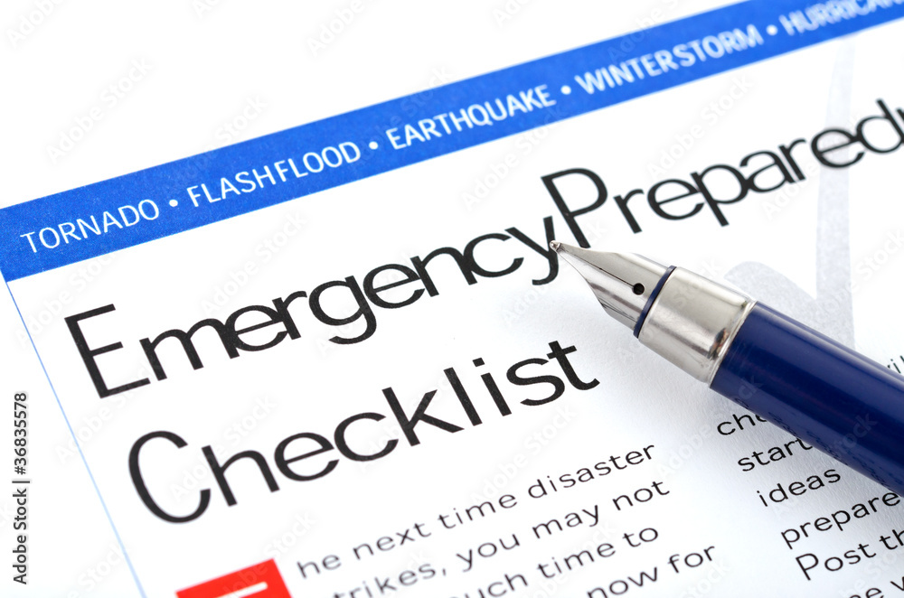 Emergency Preparedness Checklist Emergency Preparedness Checklist
