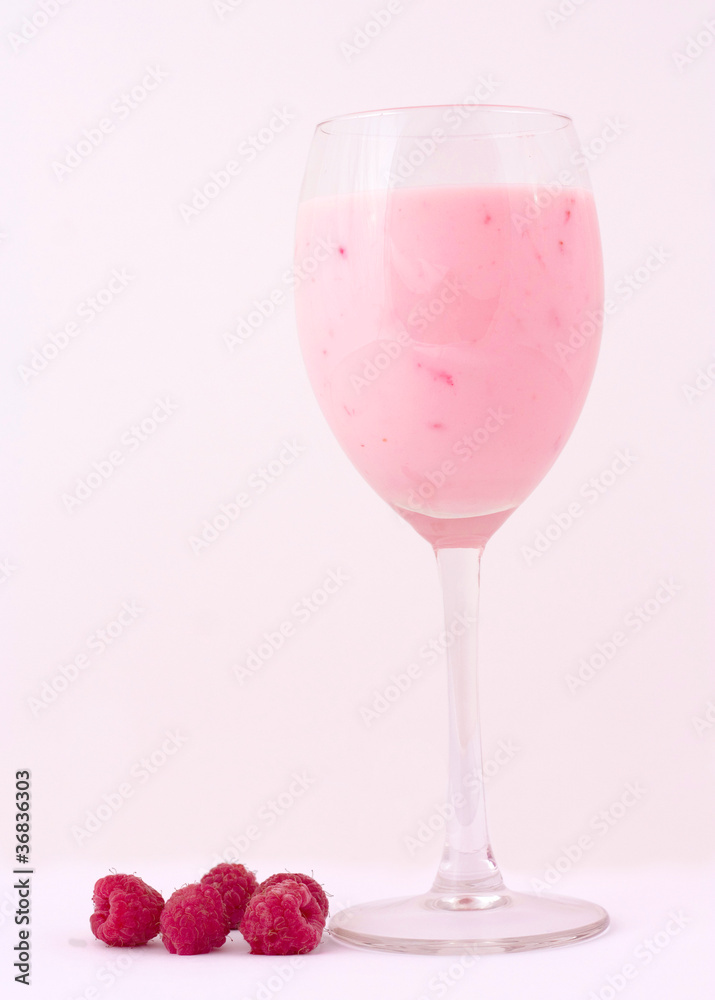 Raspberry smoothie Raspberry smoothie