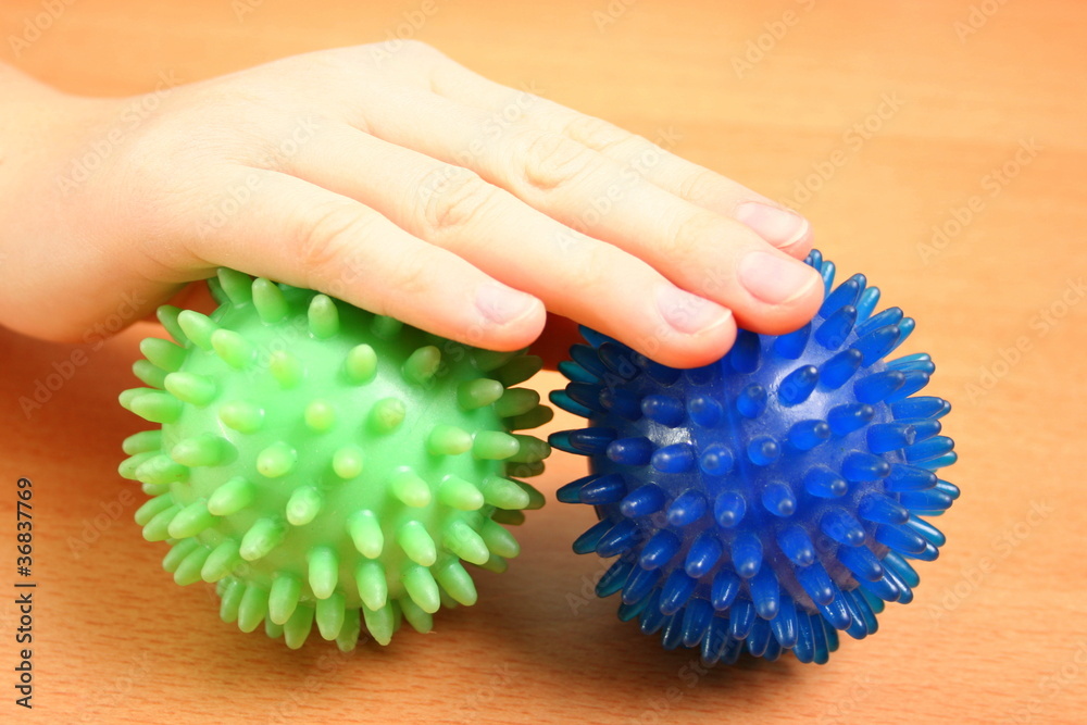 Wunschmotiv: Ergotherapie mit Igelball #36837769