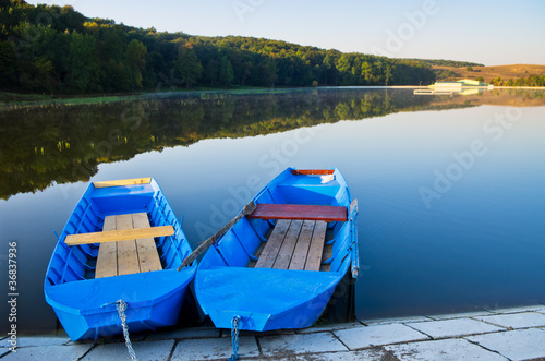 boats on lake