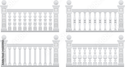 fence with stone pillars