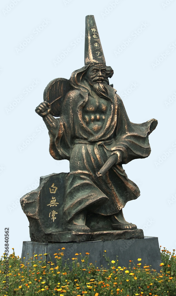 mystic bronze sculpture at Fengdu County