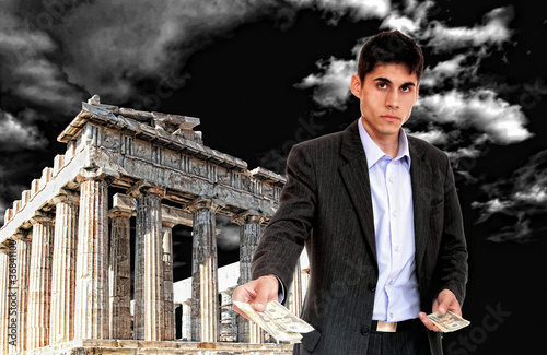 Parthenon in Acropolis photo