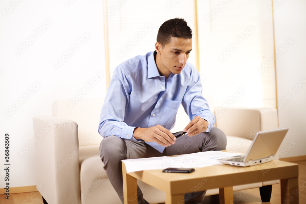 businessman working with laptop businessman working with laptop