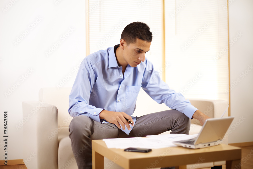 businessman working with laptop businessman working with laptop