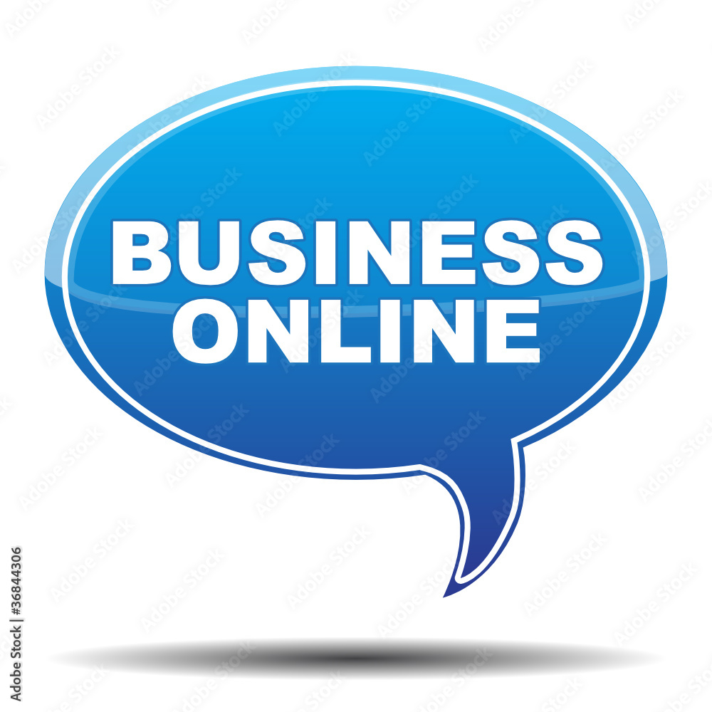 BUSINESS ONLINE ICON BUSINESS ONLINE ICON