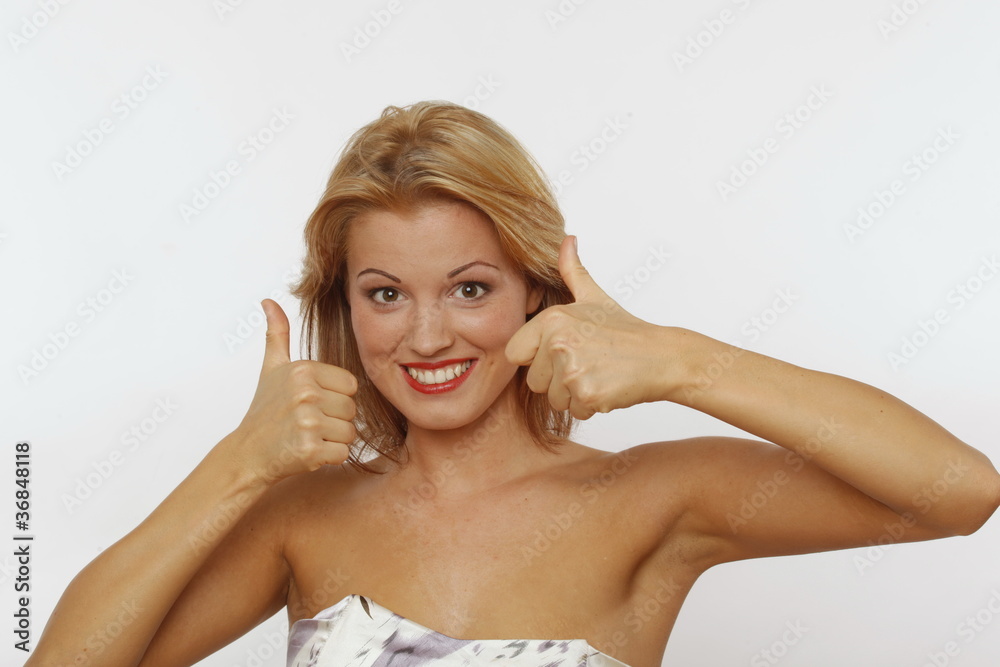 Junge Frau, 18-25, blond Junge Frau, 18-25, blond