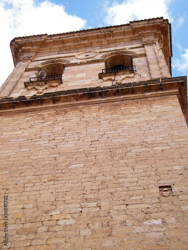 iglesia de santa maria del salvador en chinchilla de montearagon photo