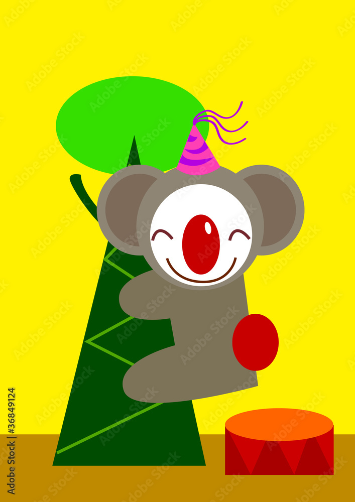 Naklejka premium koala bear