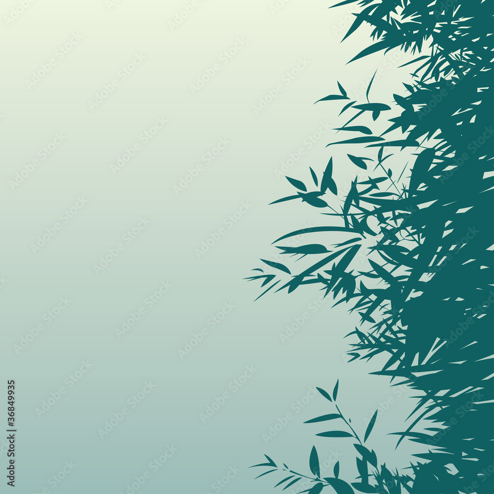 Obraz premium Tree silhouette