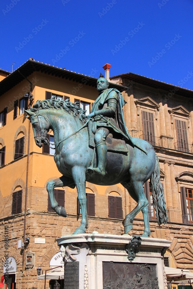 Obraz premium Reiterstandbild