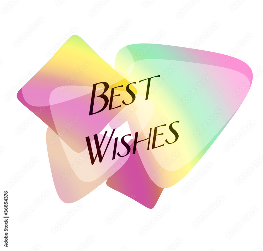 Obraz premium Best wishes