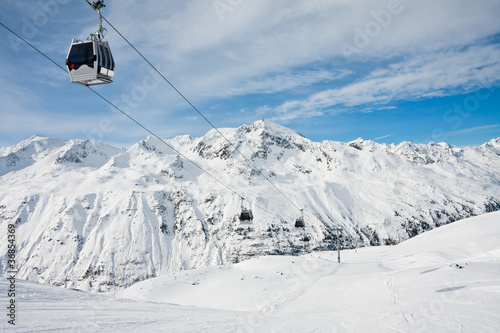 Ski resort  Hohrgurgl. Austria © Nikolai Korzhov
