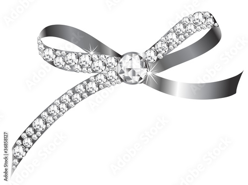 Diamond ribbon
